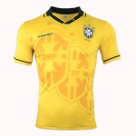Brazil Dres Retro Domaći 1993-1994 Kratkih Rukava Brazil Dres Retro Domaći 1993-1994 Kratkih Rukava